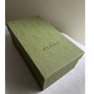 Gucci Authentic GREEN Empty Gift Shoe Box 10’’ x 7”x 5”